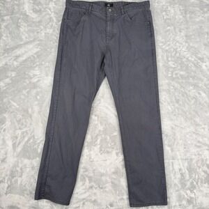 Calvin Klein Slim Fit Chino Pants Mens 38x32 (Fit 38x31.5") Gray Casual